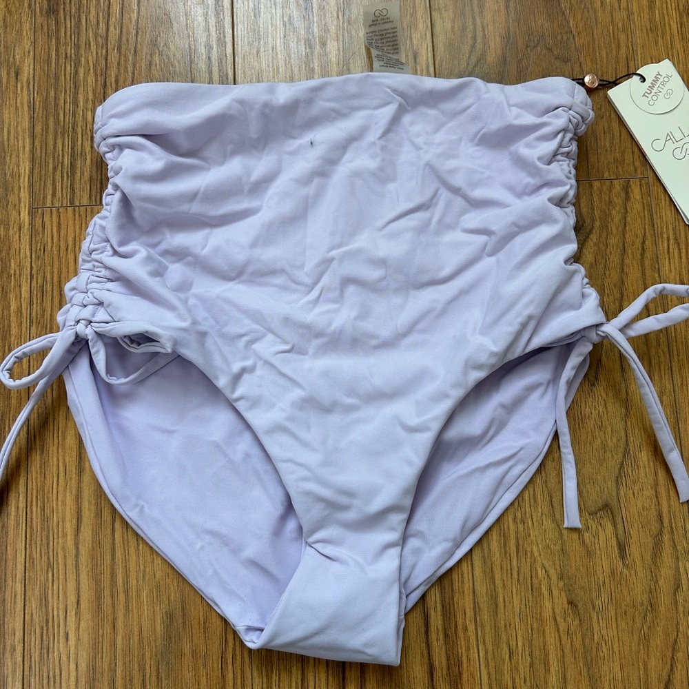 Light Purple High-Waisted Bikini Bottom